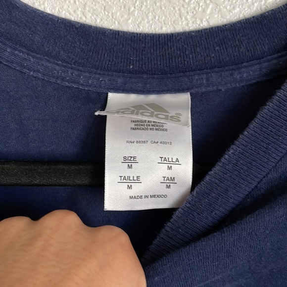 Mens Adidas Graphic Long Sleeve Tee Shirt - Picture 5 of 5